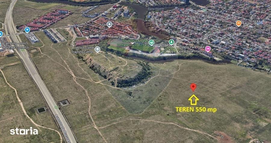 Teren de 647 mp, în Nord