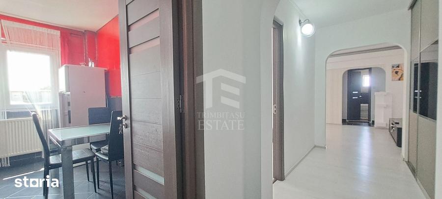 Apartament cu 3 camere semidecomandat în Militari