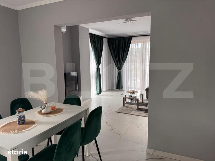 Apartament 2 camere Green Residence, 62 mp + 2 terase, mobilat, parcar - 1