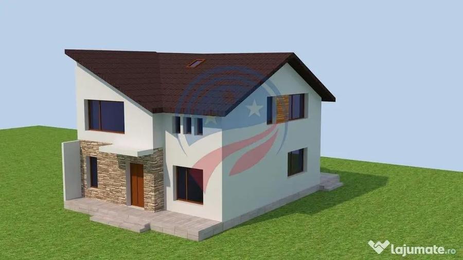 Casă cu 7 camere cu Teren 500 Mp în Central