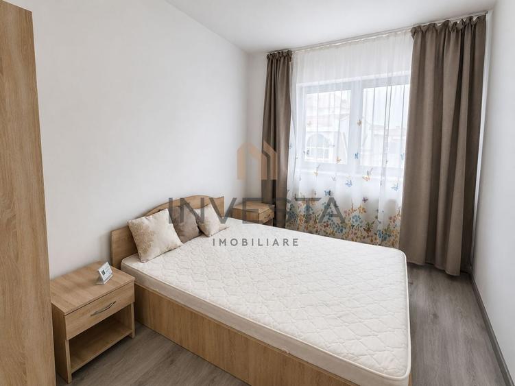 Apartament cu 2 camere semidecomandat, mobilat în Central