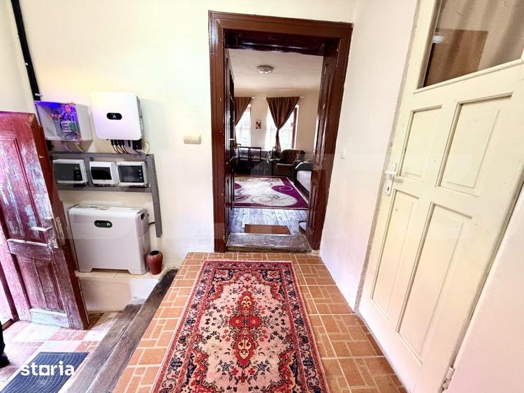Casă cu 2 camere cu Teren 500 Mp în Central