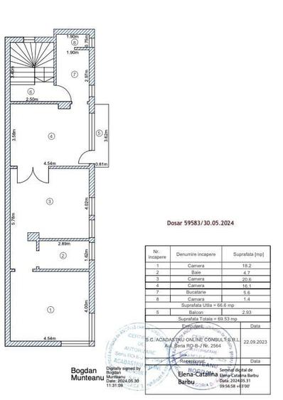 Casă cu 7 camere cu Teren 232 Mp în Floreasca