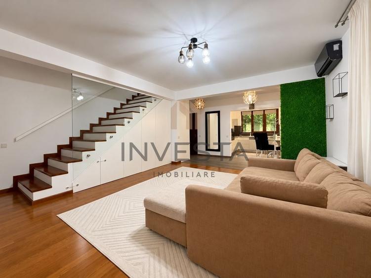 Apartament cu 3 camere semidecomandat, mobilat în Europa