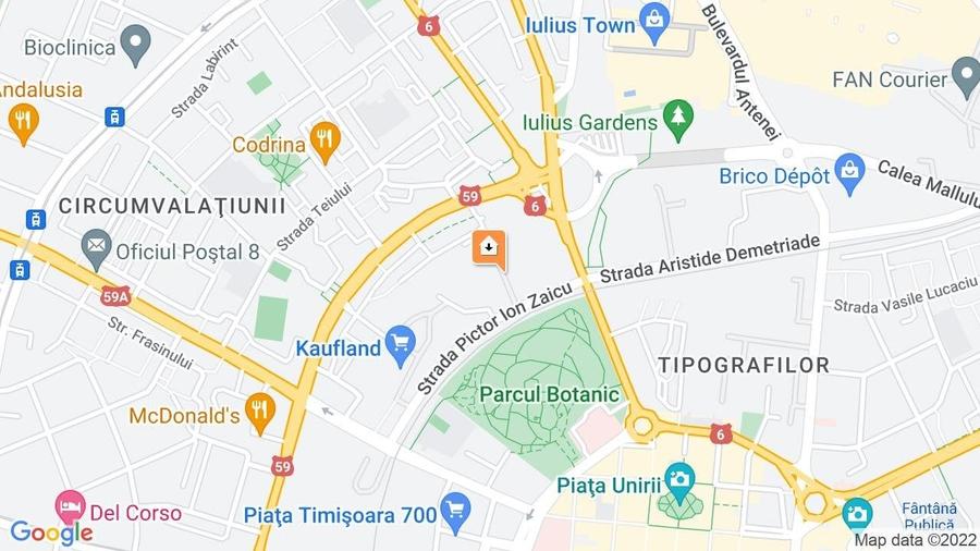 Apartament cu 2 camere decomandat în Aradului