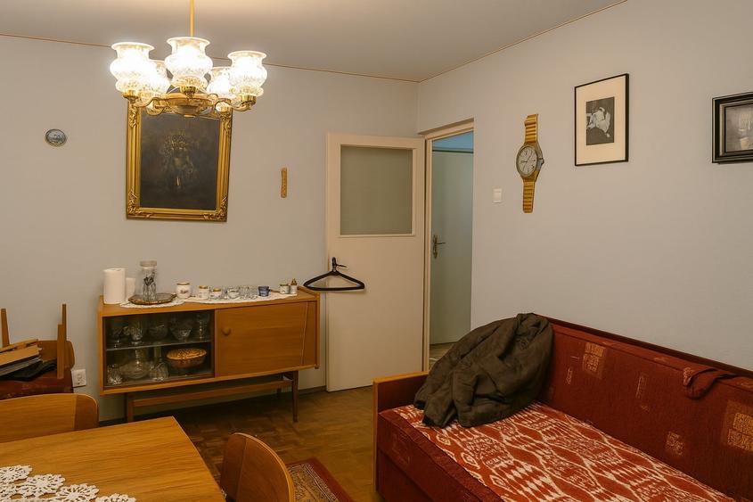 Apartament cu 2 camere decomandat în Sala Palatului