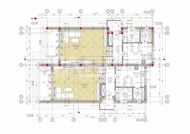 Duplex cu 4 camere cu Canalizare în Europa