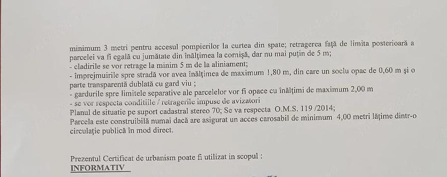 Teren de 700 mp, în Mogoșoaia