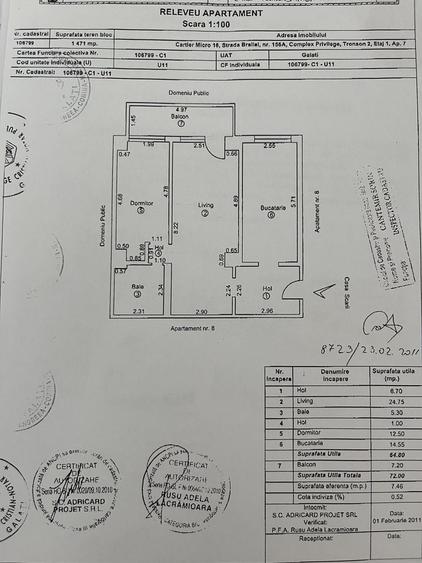 Apartament 2 camere bloc nou - 13
