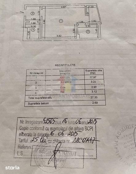 Garsonieră semidecomandată în Hipodrom