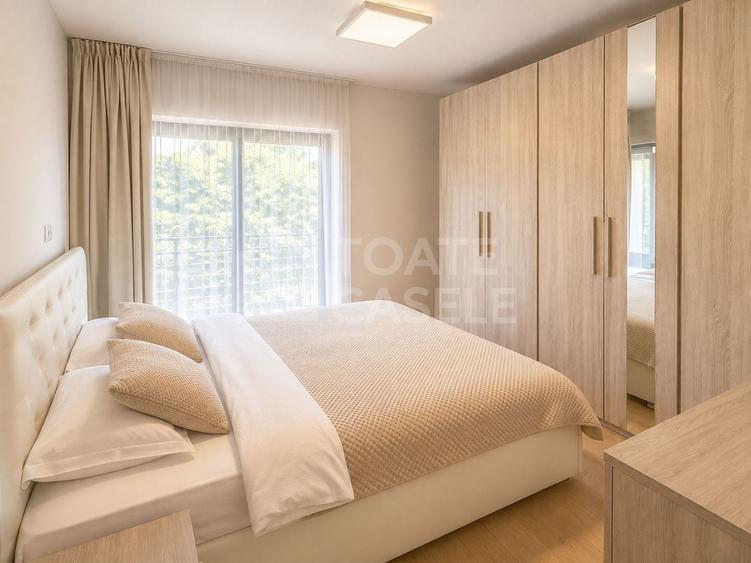 Apartament cu 3 camere decomandat, mobilat în Borhanci