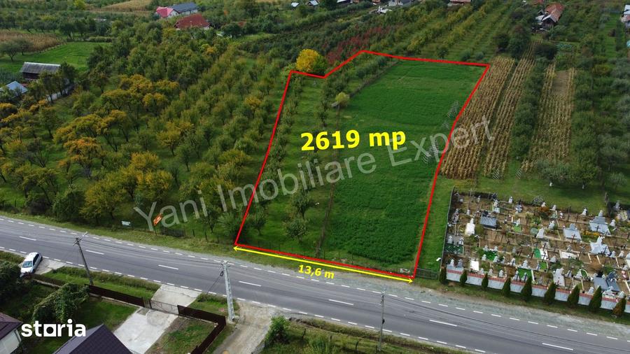 Teren de 2619 mp, în Corbeni
