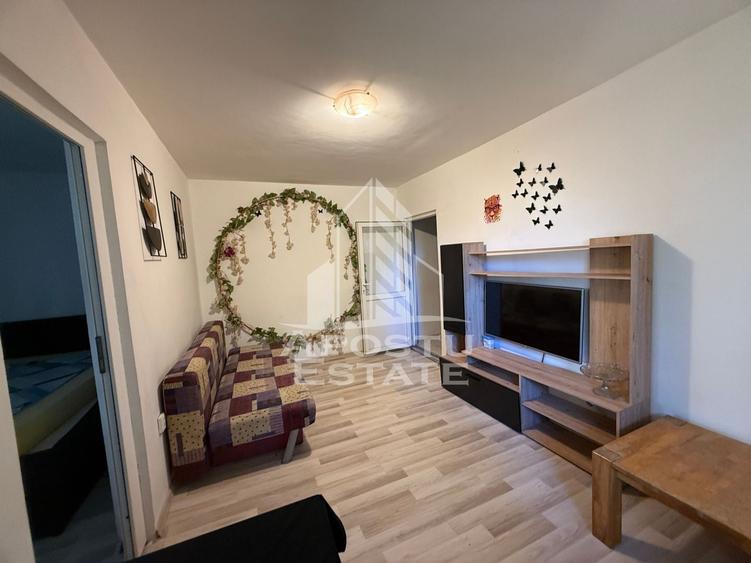 Apartament cu 2 camere semidecomandat, mobilat în Șagului