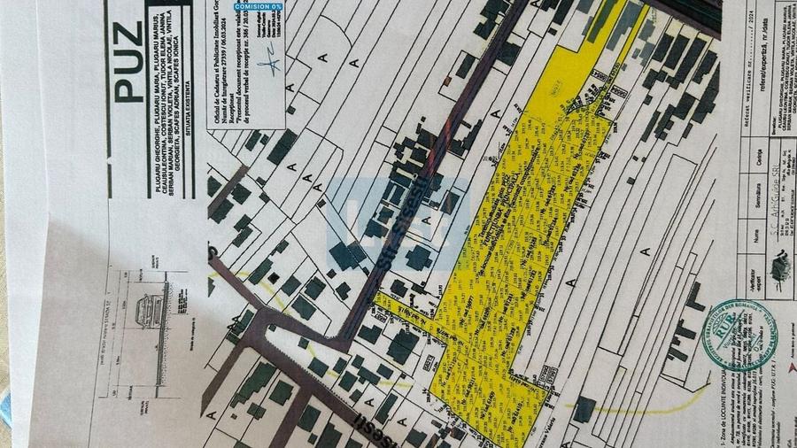 Teren Construcții intravilan de 5318 mp, în Debarcader