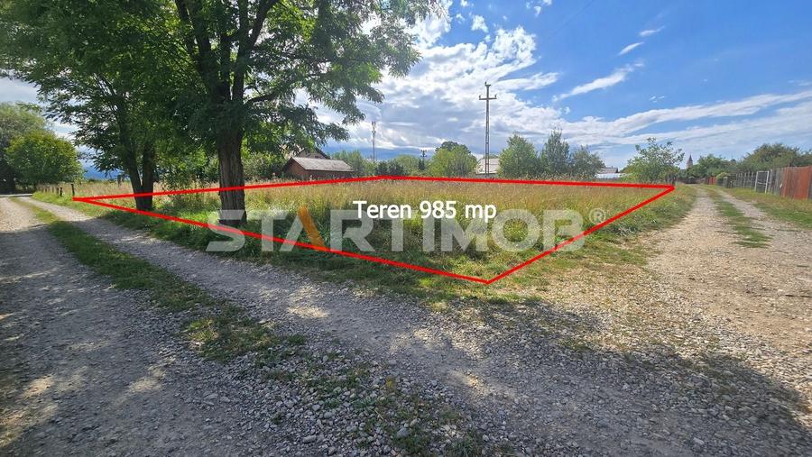 Teren Construcții intravilan de 985 mp, în Prejmer