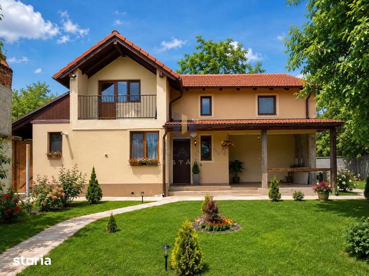 Casă cu 5 camere cu Teren 1487 Mp în Giarmata