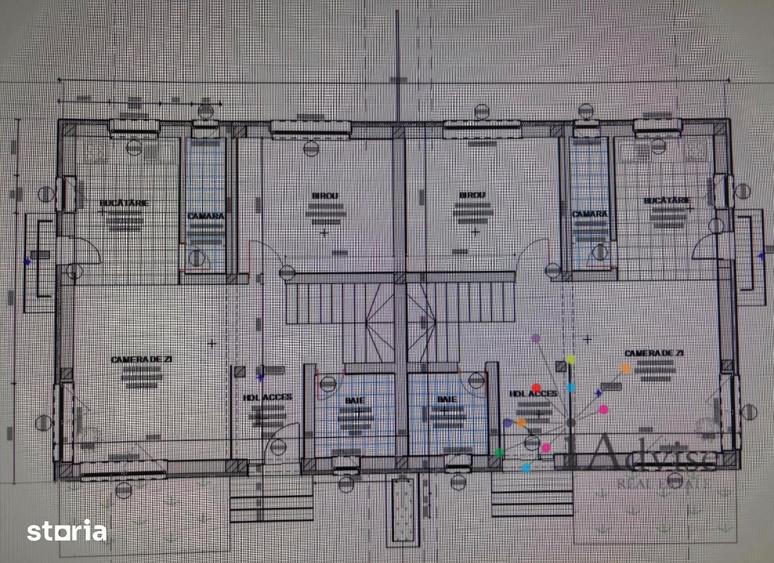 Casă cu 5 camere cu Teren 250 Mp în Central