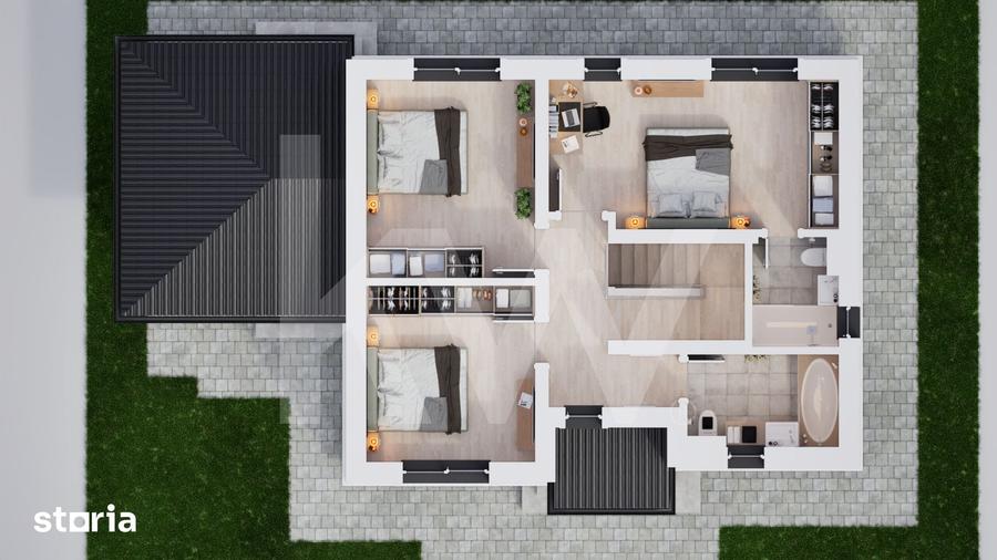 Casa individuala 5 camere in cartier nou ?ura Mica - 5