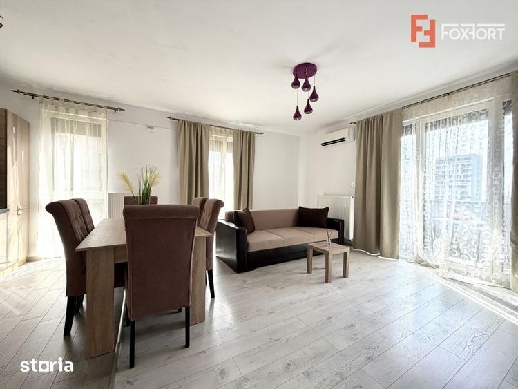 Apartament cu 2 camere decomandat, mobilat în Aradului