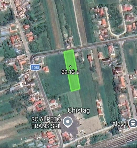 Teren Construcții intravilan de 9300 mp, în Chistag