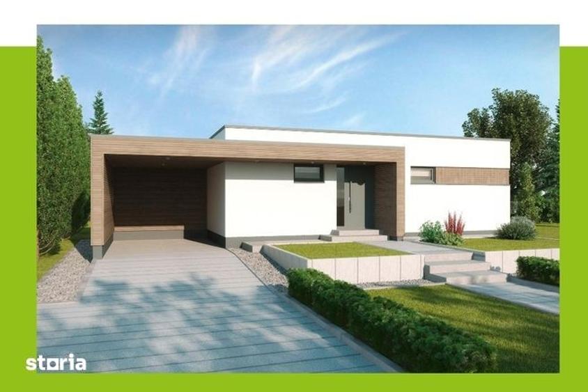Casă cu 2 camere cu Teren 1100 Mp în Pârneava