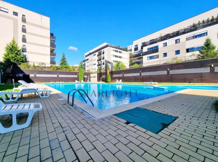 Vanzare 2 camere cu  parcare & boxa | Natura Residence complex cu piscina & gym - 17