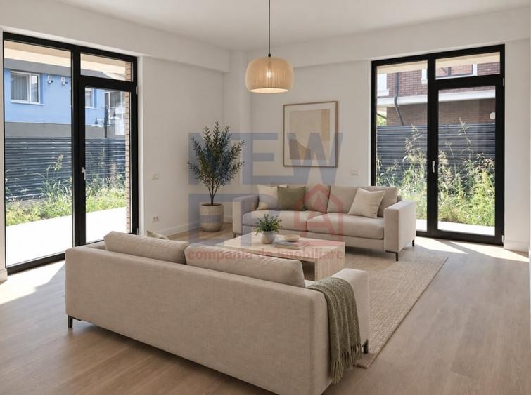 Apartament cu 2 camere semidecomandat în Otopeni