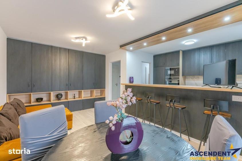 Apartament cu 3 camere, mobilat în Tractorul