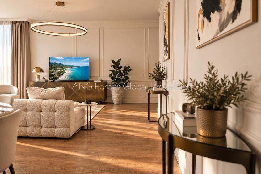 Apartament cu 4 camere semidecomandat, mobilat în Floreasca