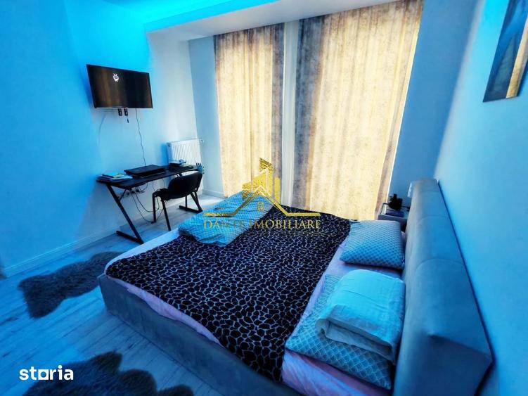 Apartament cu 2 camere semidecomandat, mobilat în Între Lacuri