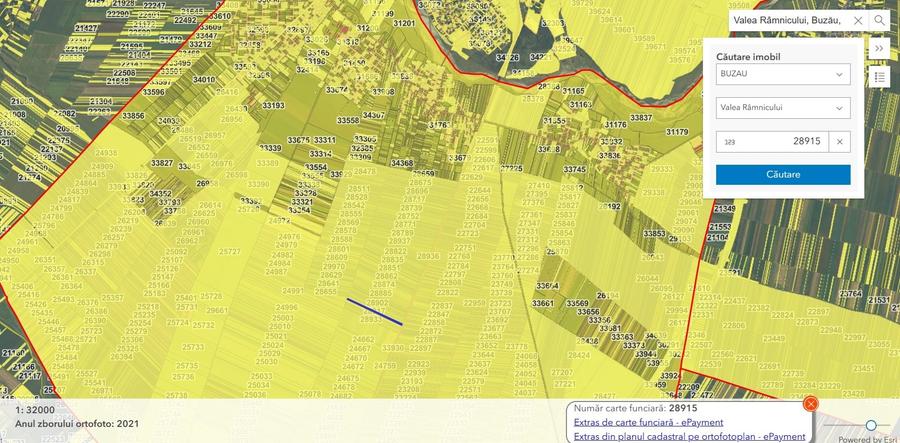 Teren agricol extravilan de 157141 mp, în Poșta Câlnău
