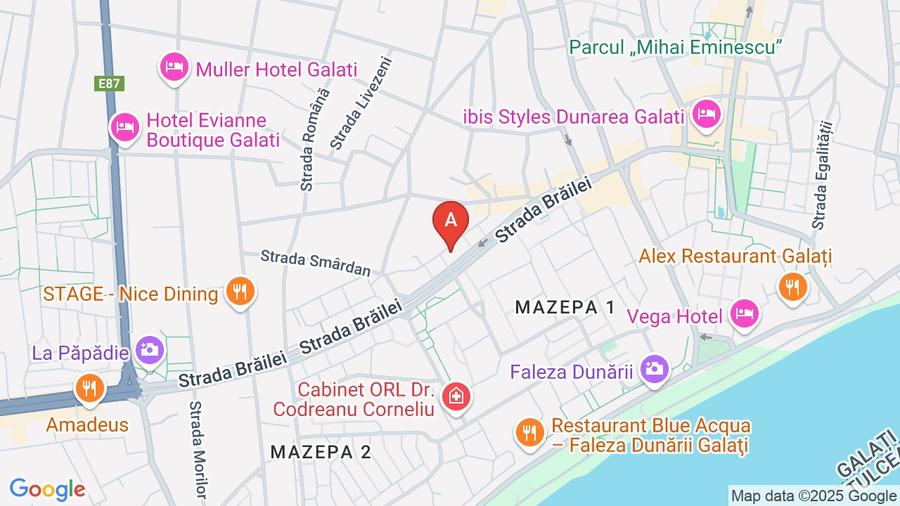 Apartament cu 2 camere decomandat în Mazepa 1