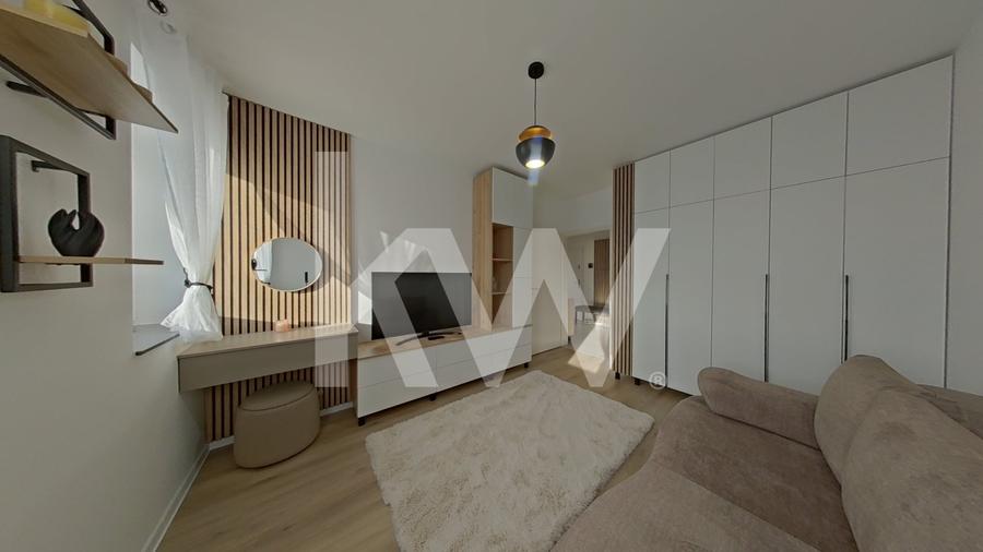 Apartament cu 2 camere decomandat, mobilat în Tractorul
