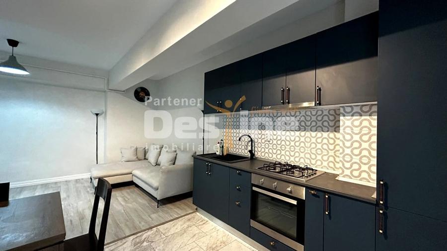 Apartament cu 2 camere semidecomandat, mobilat în Copou