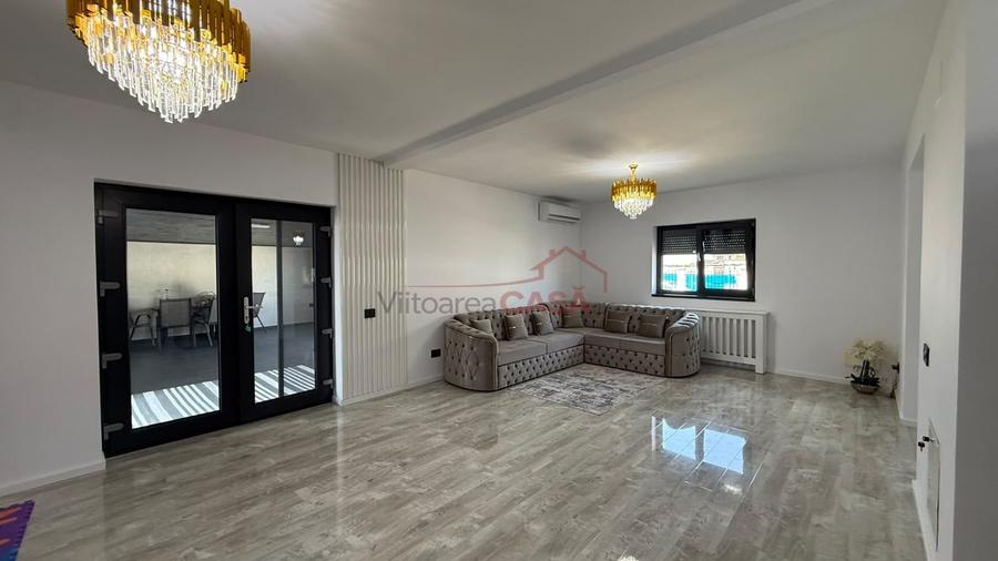 Casă individuală cu 4 camere cu Teren 391 Mp în Domnești