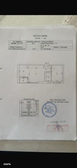 Apartament cu 2 camere în Băneasa