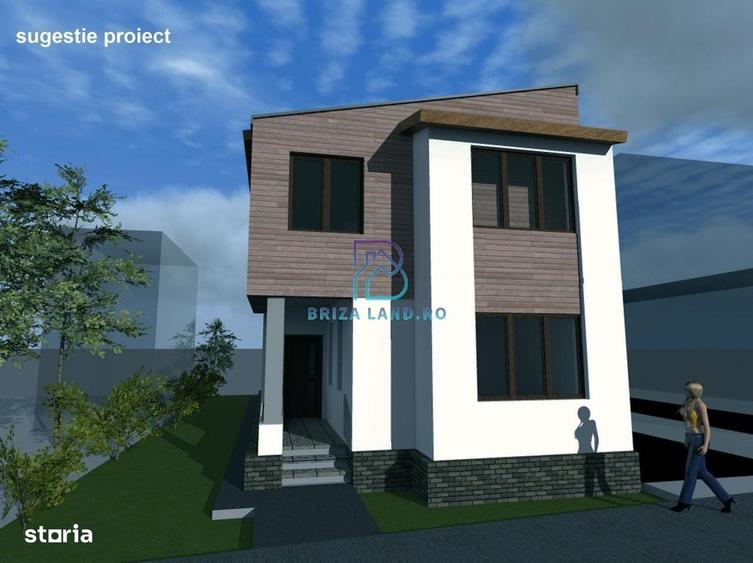 Bucurestii Noi, Laminorului, teren 240mp, d=10.2m, casa demolabila - 2