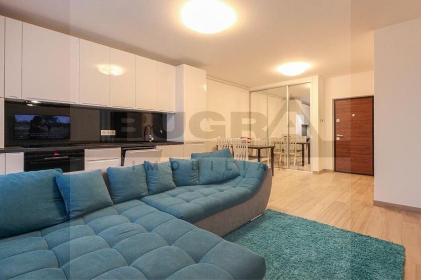 Apartament cu 2 camere semidecomandat în Florești