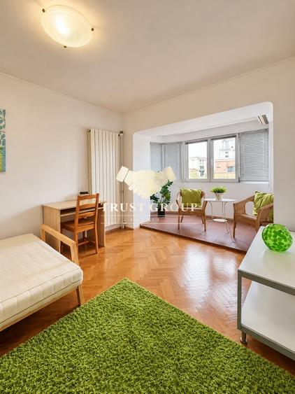 Apartament cu 3 camere decomandat, mobilat în Grădina Icoanei