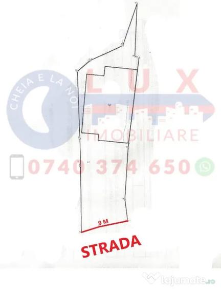 Casă cu 2 camere cu Teren 295 Mp în Babadag