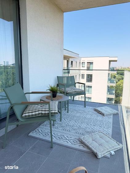 Apartament cu 2 camere, mobilat în Dămăroaia