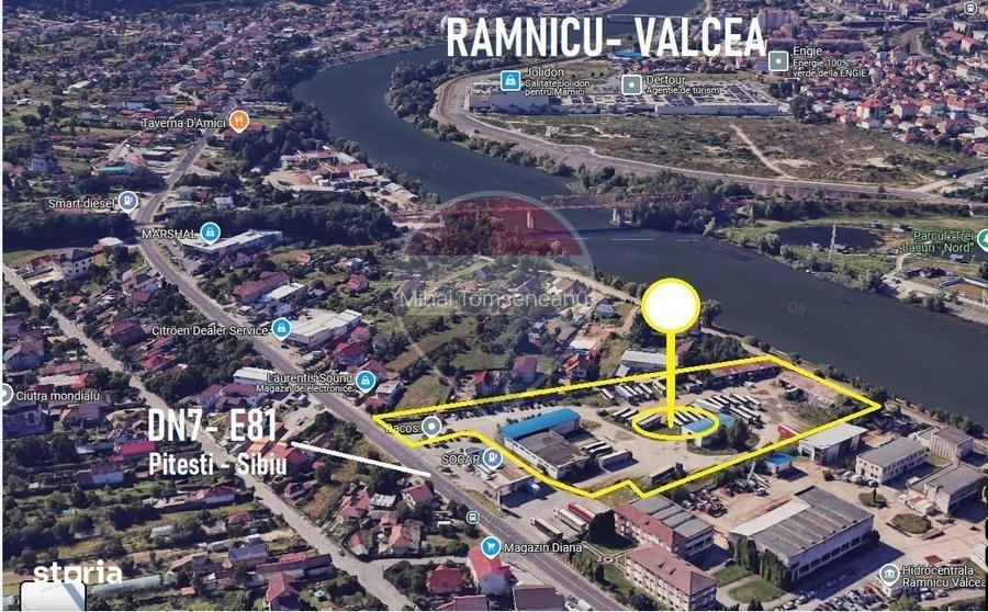 Teren intravilan 16.602 mp Calea Bucuresti, Ramnicu Valcea/Goranu