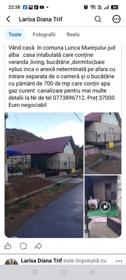 Casă cu Teren 700 Mp în Lunca Mureșului