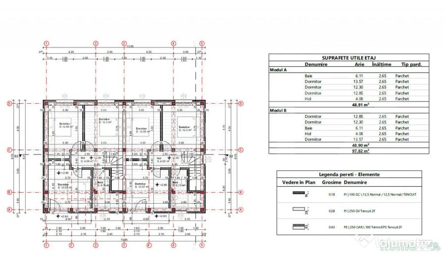Casă cu 4 camere cu Teren 229 Mp în Aleea Tudor Neculai