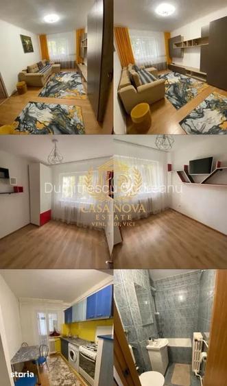 Apartament 2 camere 40mp, parter, finisat mediu