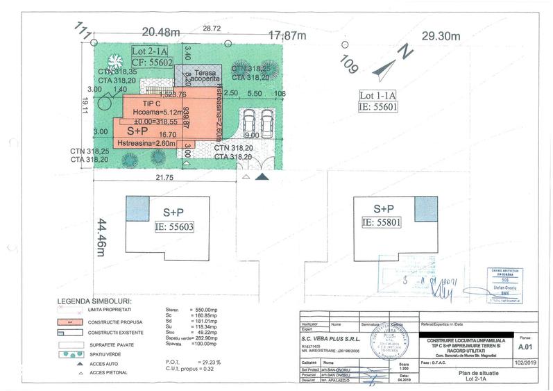 Casă cu 4 camere cu Teren 550 Mp în Sâncraiu de Mureș