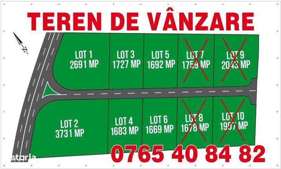 Teren de 1600 mp, în Central