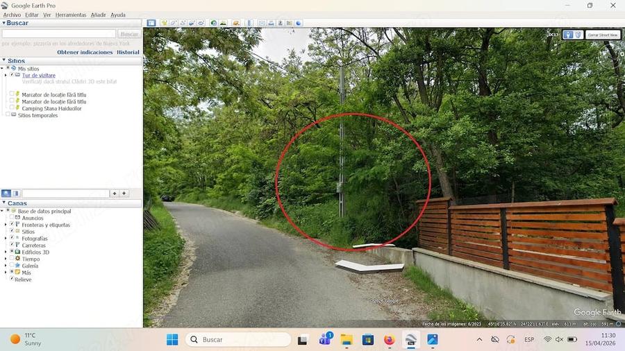 Teren de 3999 mp, în Șerbănești (Sălătrucel)