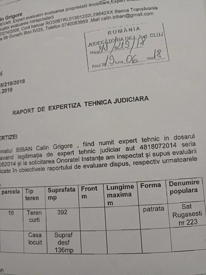 Casă cu 2 camere cu Teren 392 Mp în Rugășești