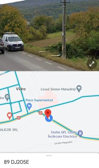 Teren în Vidra